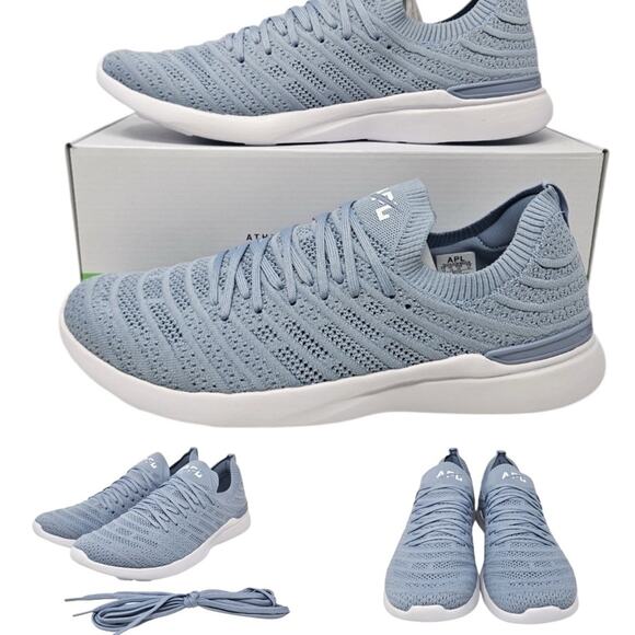 APL Men\'s Techloom Wave Running Shoe Lightweight
Stretch Sneaker Blue Sz 12 NEW main image 7